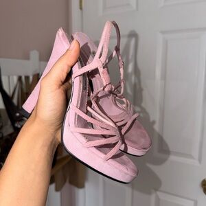 Vintage Steve Madden suede heels
